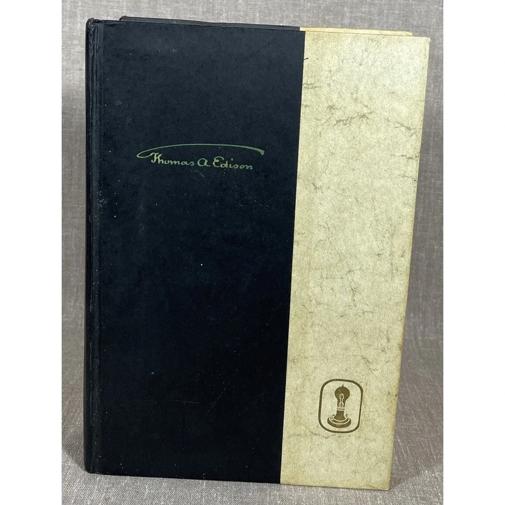 EDISON:‎ A Biography by Matthew Josephson 1959 1st edition Hardcover